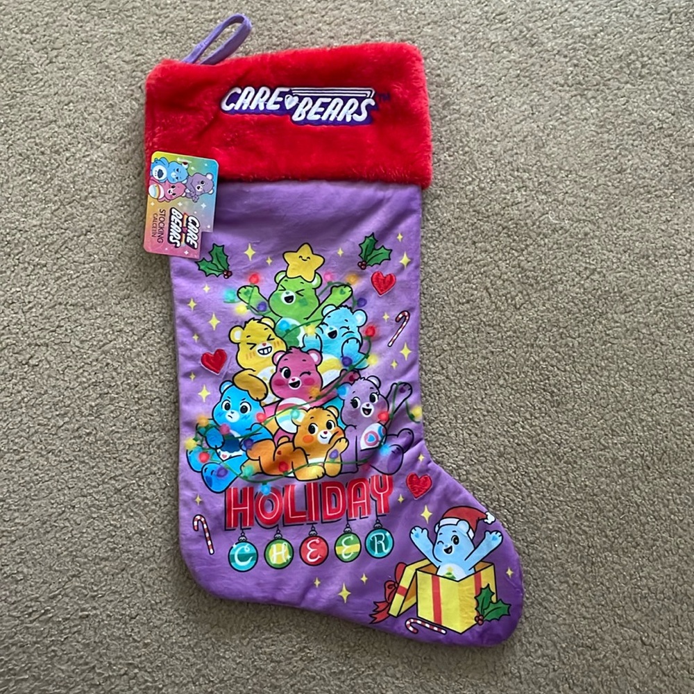Christmas Care Bears Stocking